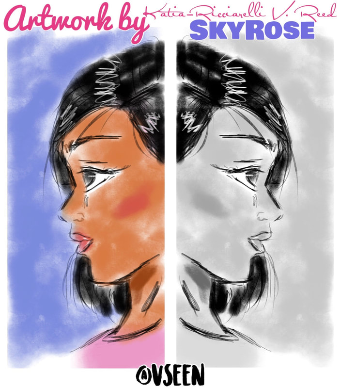 SkyRose by Katia R V Reed 